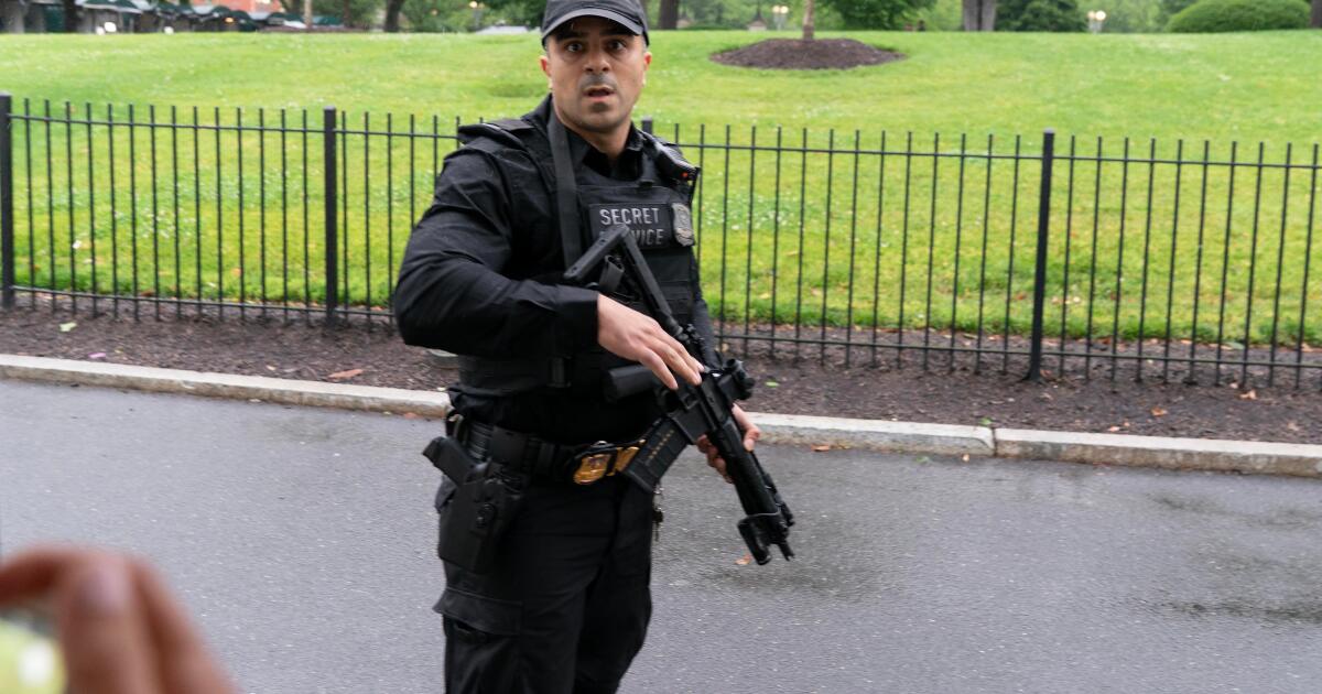 Suspect shot dead after opening fire near White House checkpoint, Secret Service says