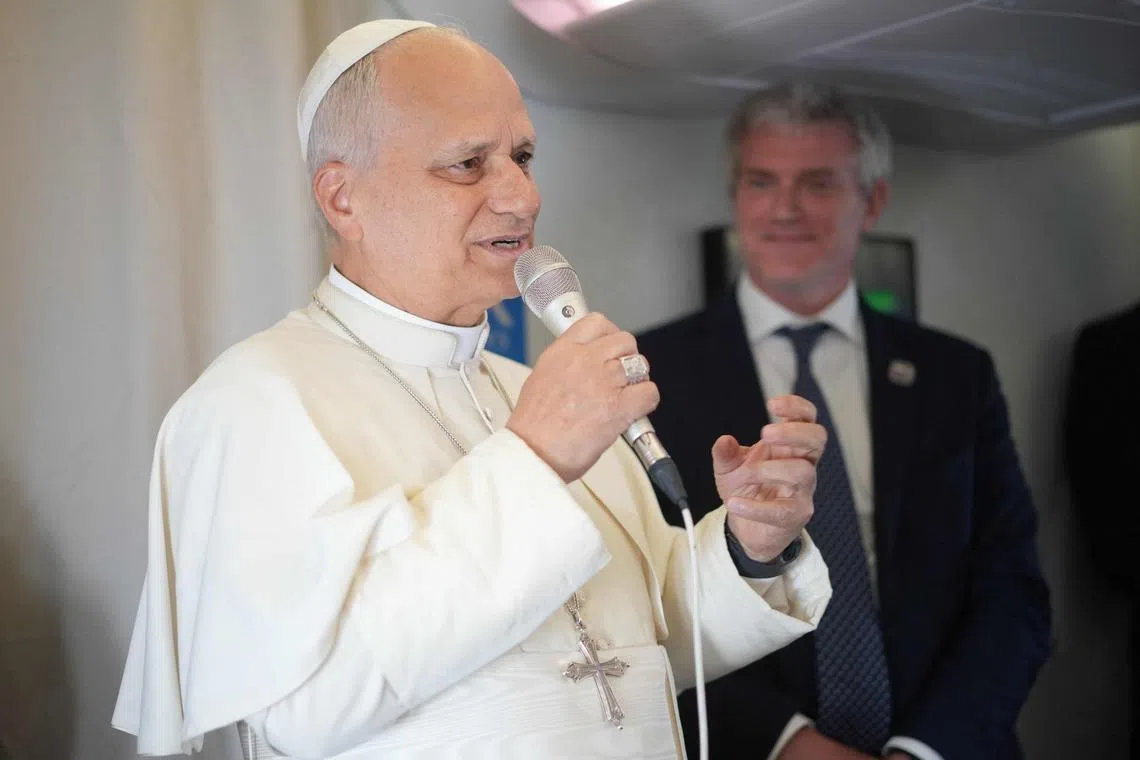 Pope Leo decries migrants being treated 'worse than house pets'