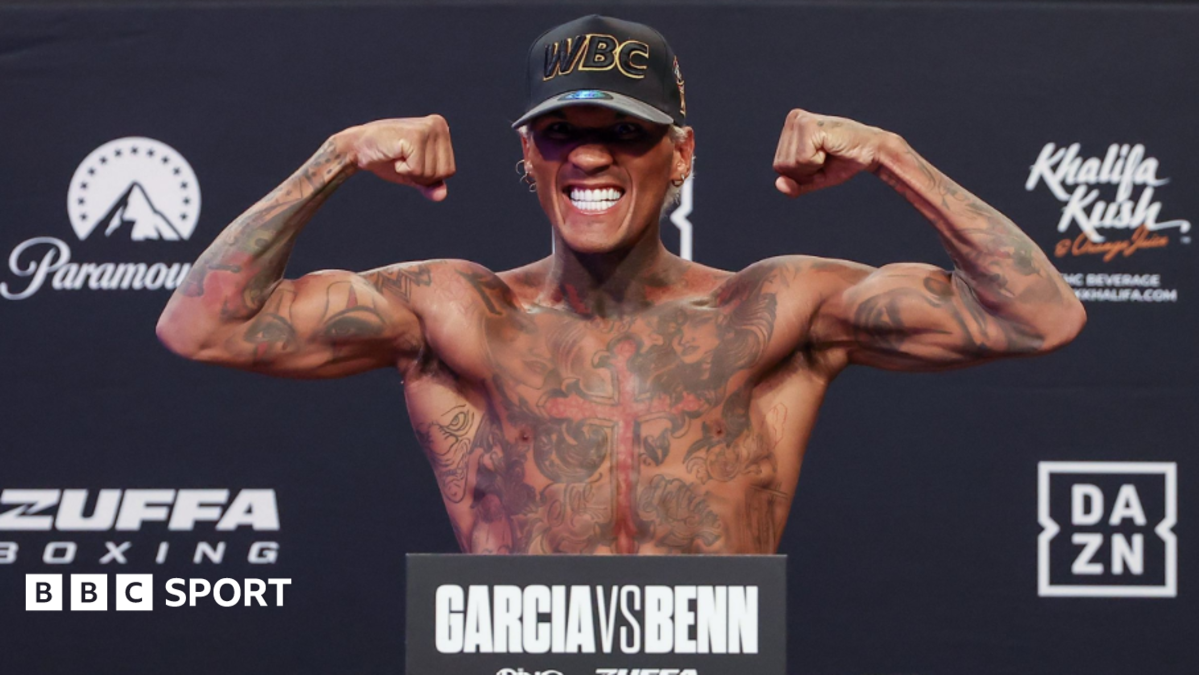 Benn defies concerns to make weight for Garcia bout