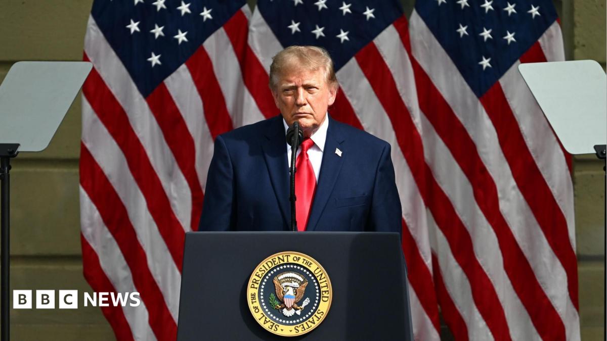 In 9/11 remarks, Trump links war with Iran