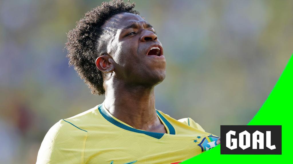 Vinicius Jr scores 'lightning bolt' equaliser for Brazil
