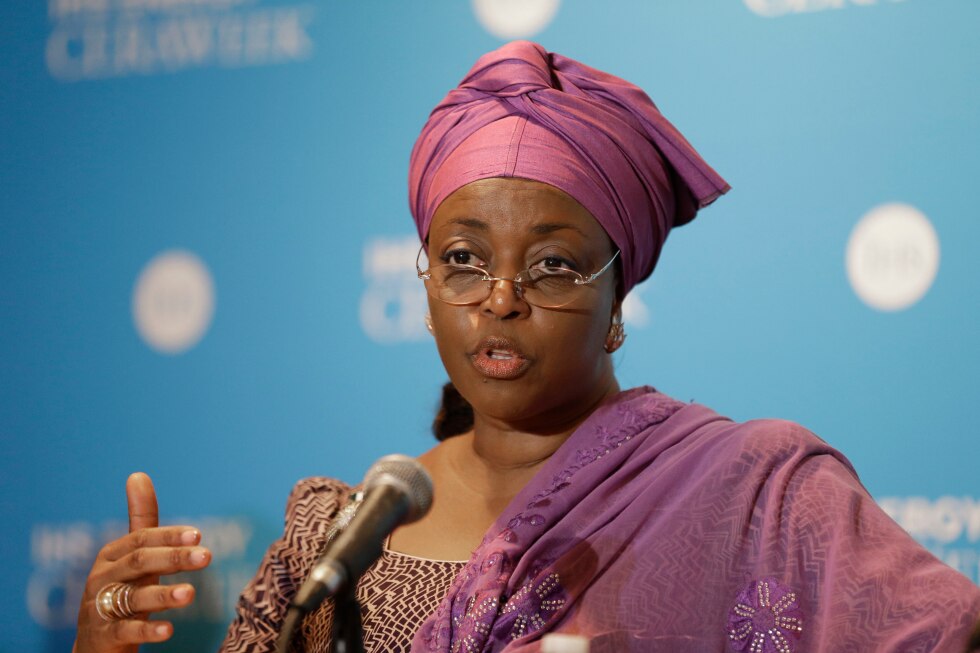 Nigerian ex-oil minister denies taking bribes for government contracts, during a trial in London