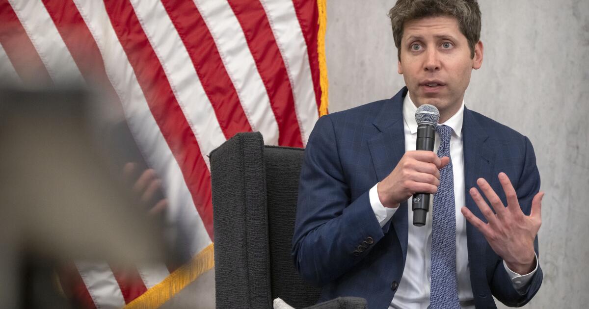 OpenAI CEO Sam Altman’s San Francisco home attacked with Molotov cocktail