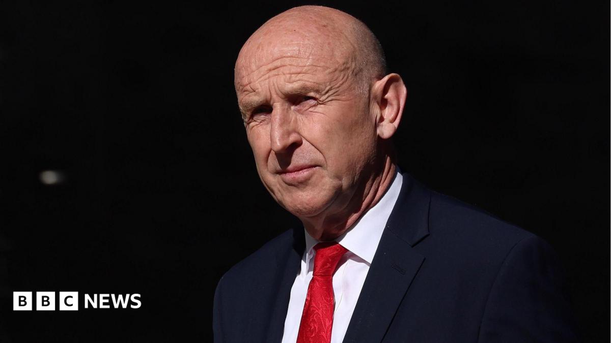 John Healey becomes chancellor weeks after shock resignation from defence job