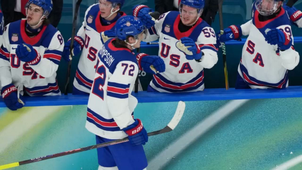 FBI director joins US men’s hockey team in celebration
