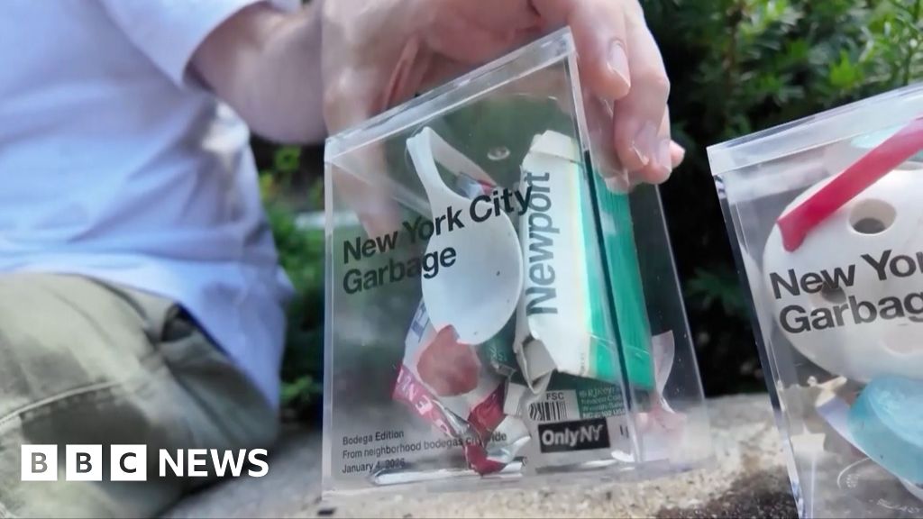 Artist sells garbage collected outside Taylor Swift's wedding