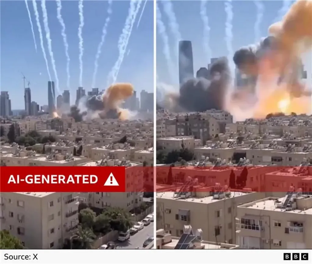 AI-generated Iran war videos surge as creators use new tech to cash in