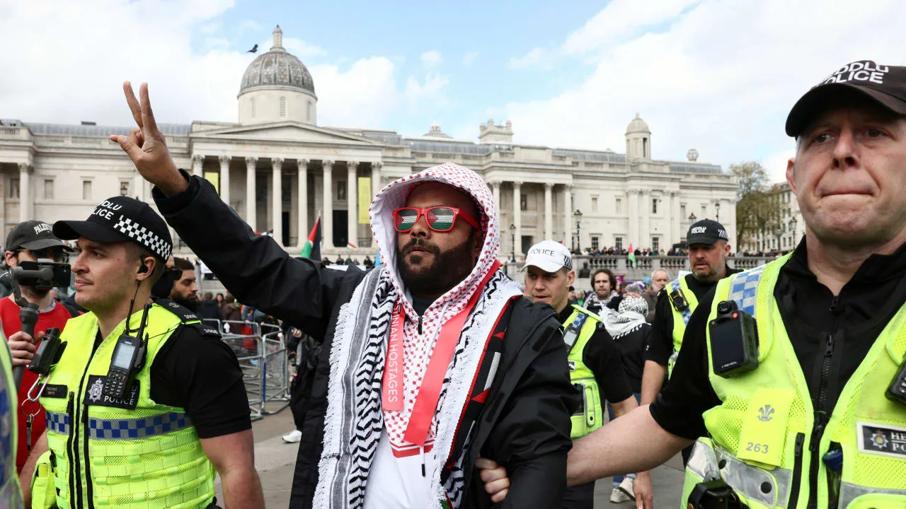 London police arrest 523 people at protest over Palestine Action ban
