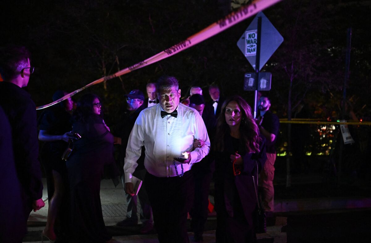 Trump and Officials Evacuated by Secret Service After Shots Disrupt Media Gala