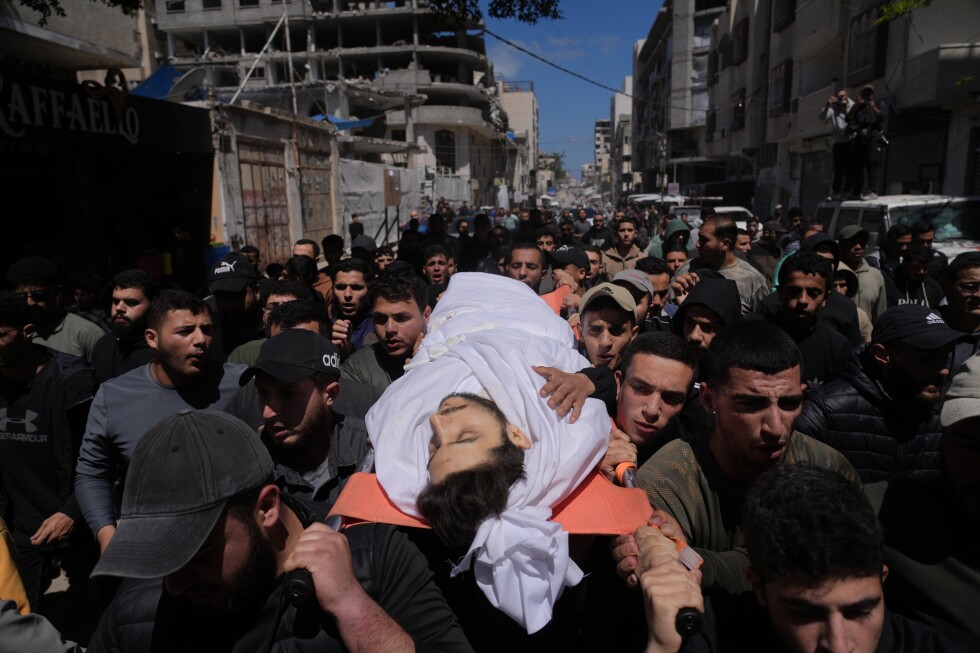 Hamas says a son of its chief negotiator was killed in an Israeli strike on Gaza