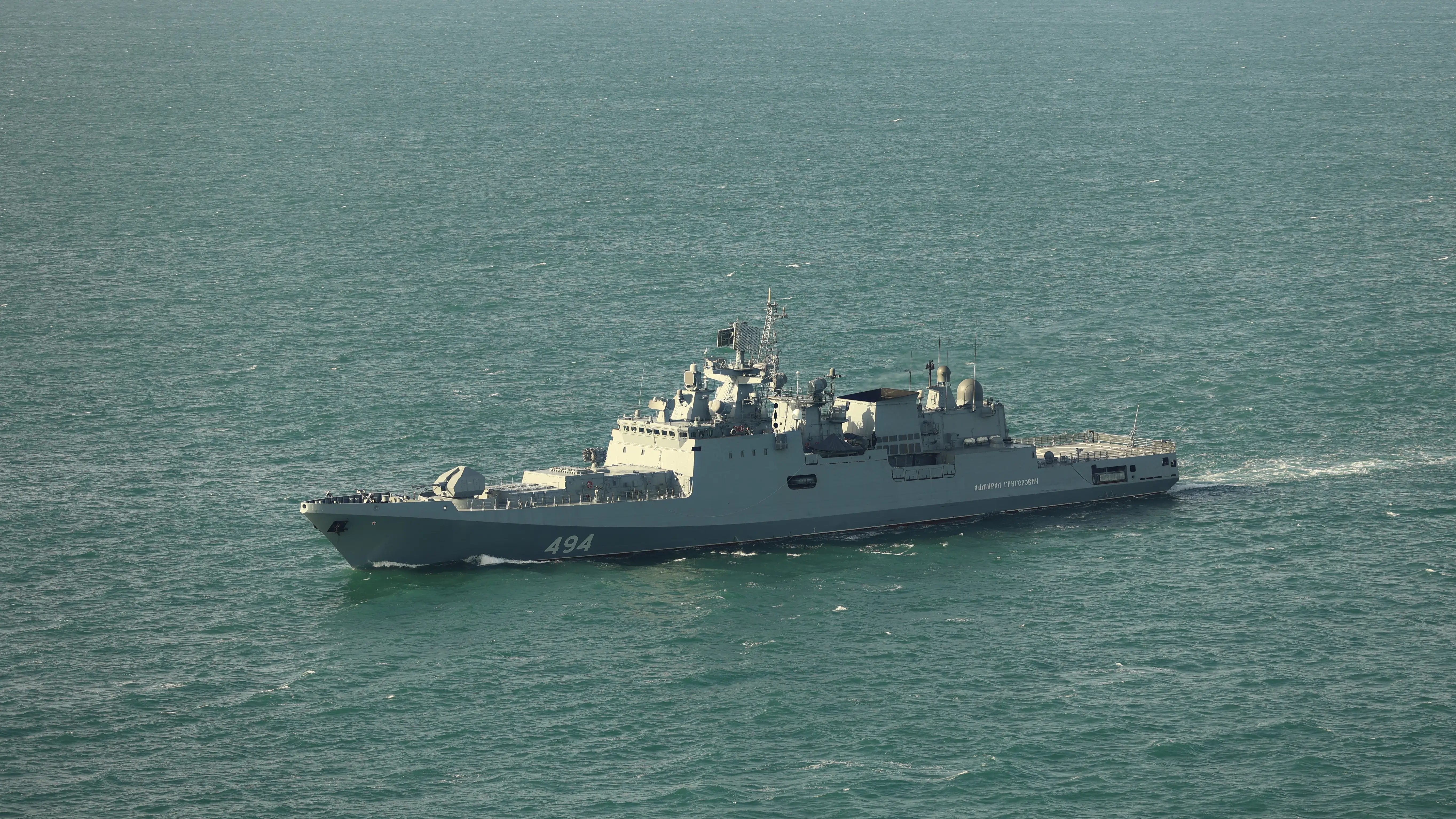MoD investigating after Russian warship fires warning shots at British yacht