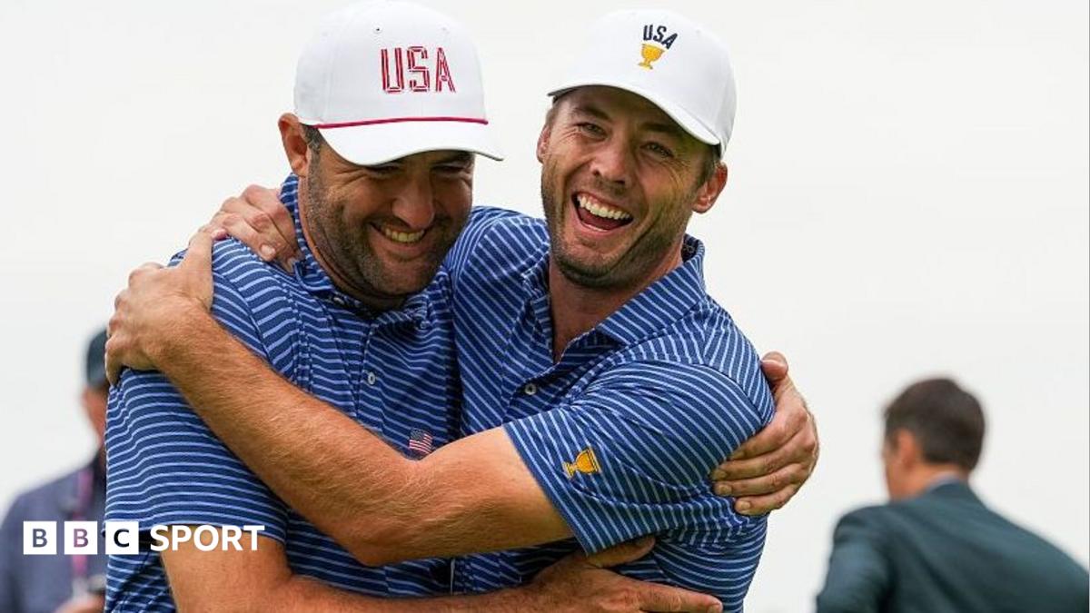 US edge opening session of Presidents Cup