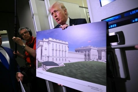 US military building 'massive complex' beneath White House ballroom project: Trump
