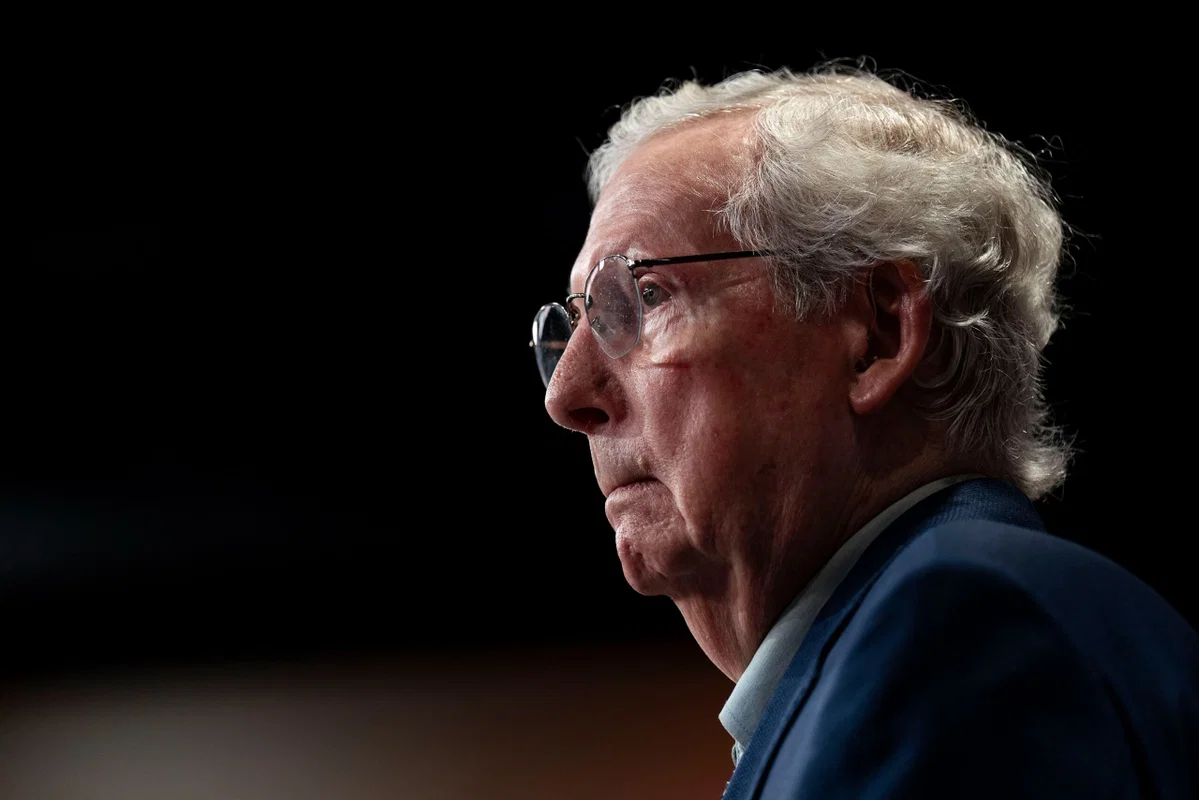 McConnell hospitalized and 'receiving excellent care,' spokesperson says