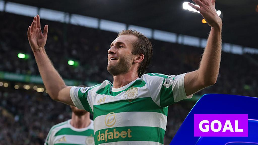 Celtic take the lead through Nygren's 'magnificent' strike