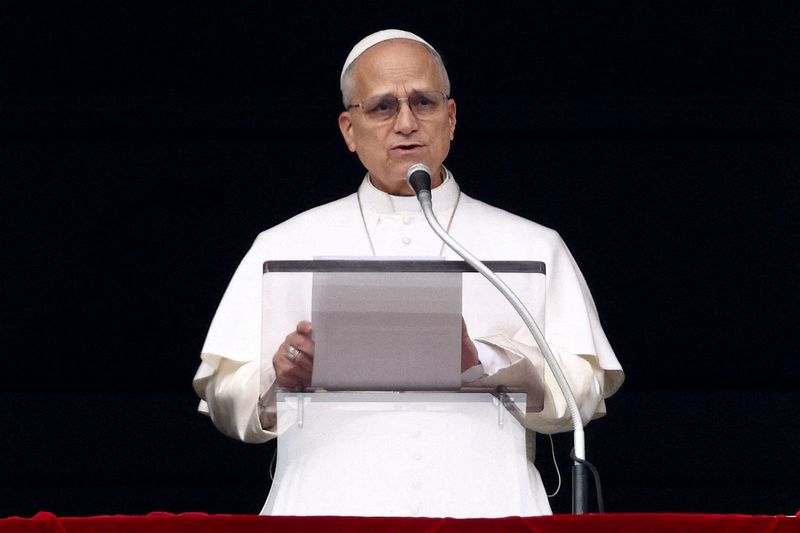 As Iran conflict rages, Pope Leo asks God to help leaders renounce war