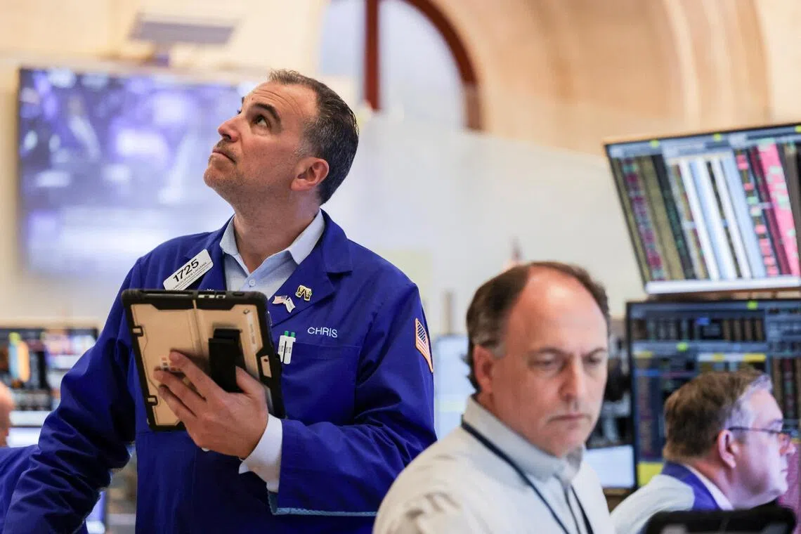 Wall Street rises, Dow hits record high as Middle East hopes lift sentiment