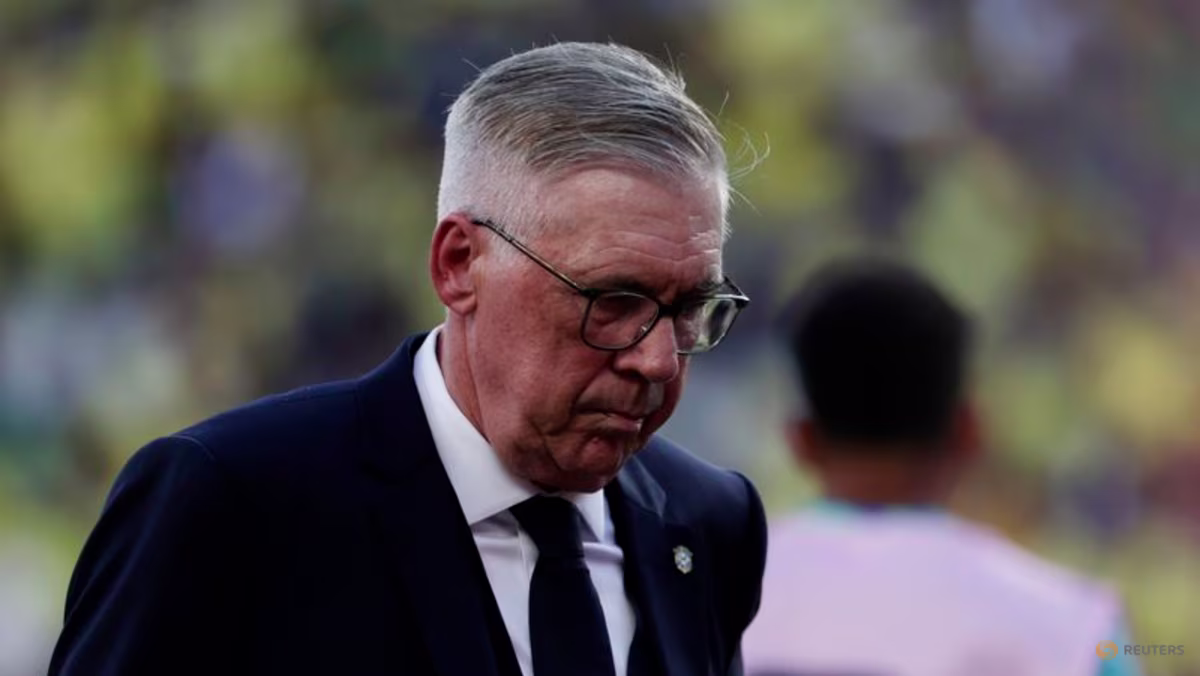Ancelotti says Brazil must improve after 1-1 World Cup draw