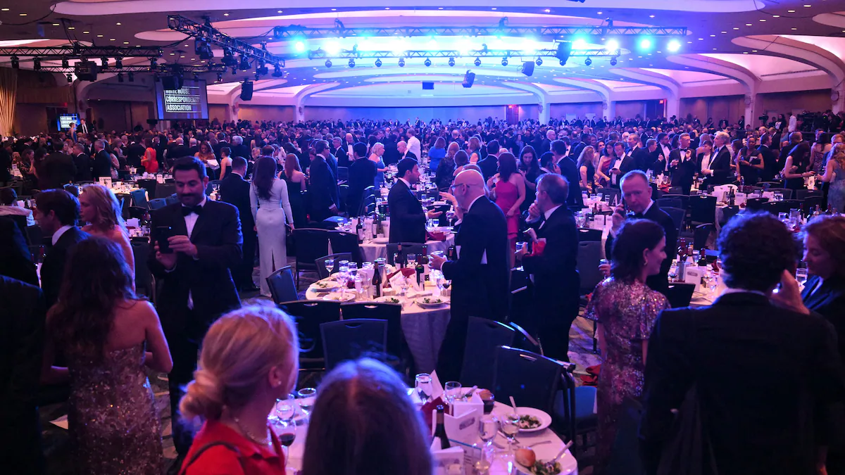 A chaotic White House Correspondents' Dinner, as told by NPR reporters in the room