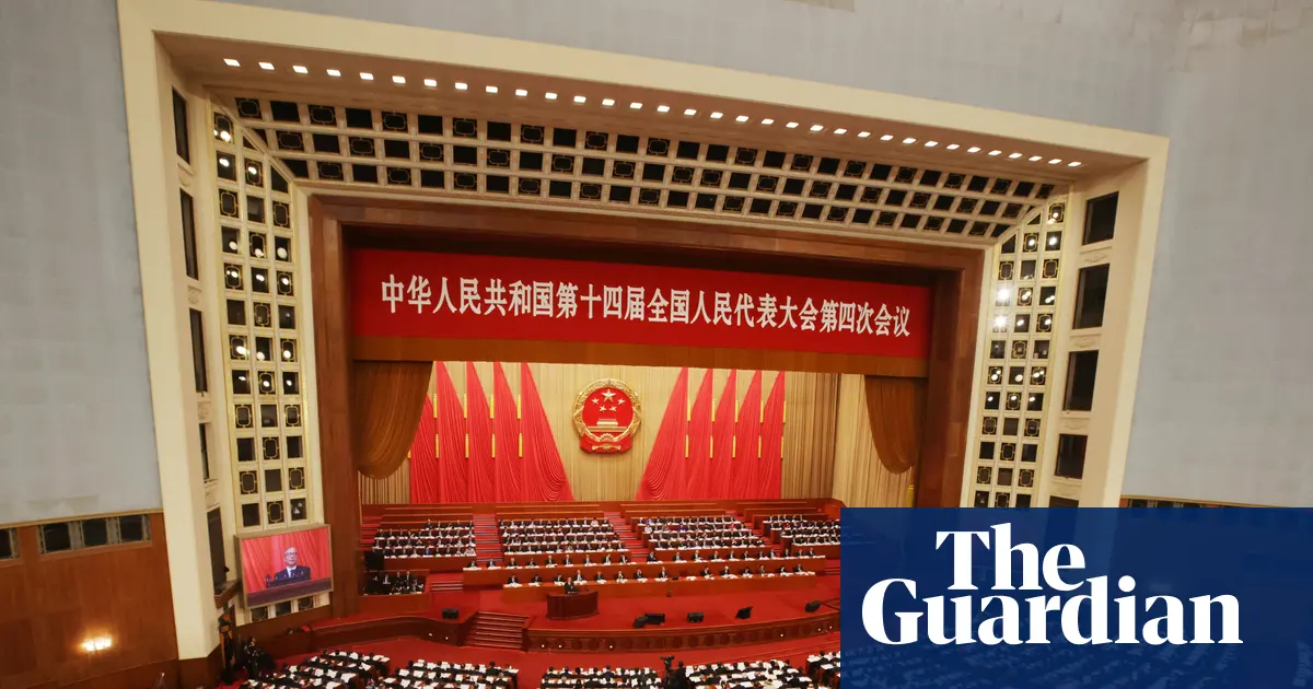 China sets lowest GDP growth target for decades as it braces for economic slowdown