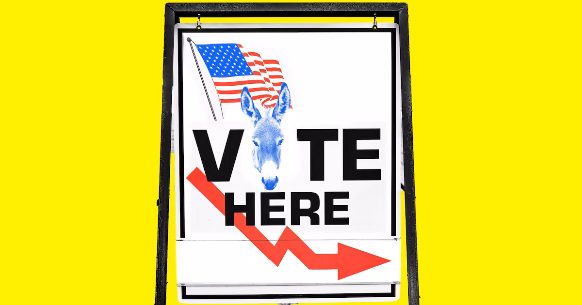 Study Finds Democrats Lost Thousands of Voters in Battleground Districts