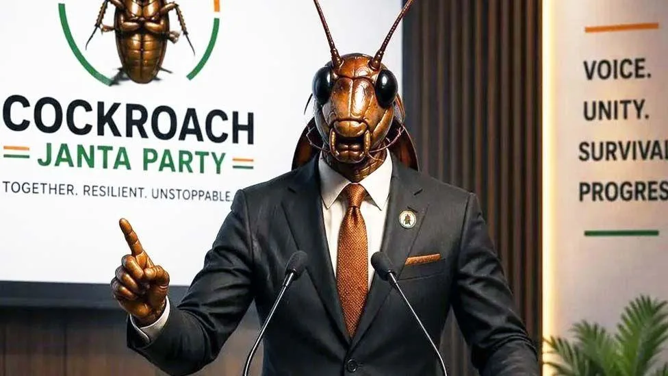 India's parody 'cockroach party' claims website has been blocked