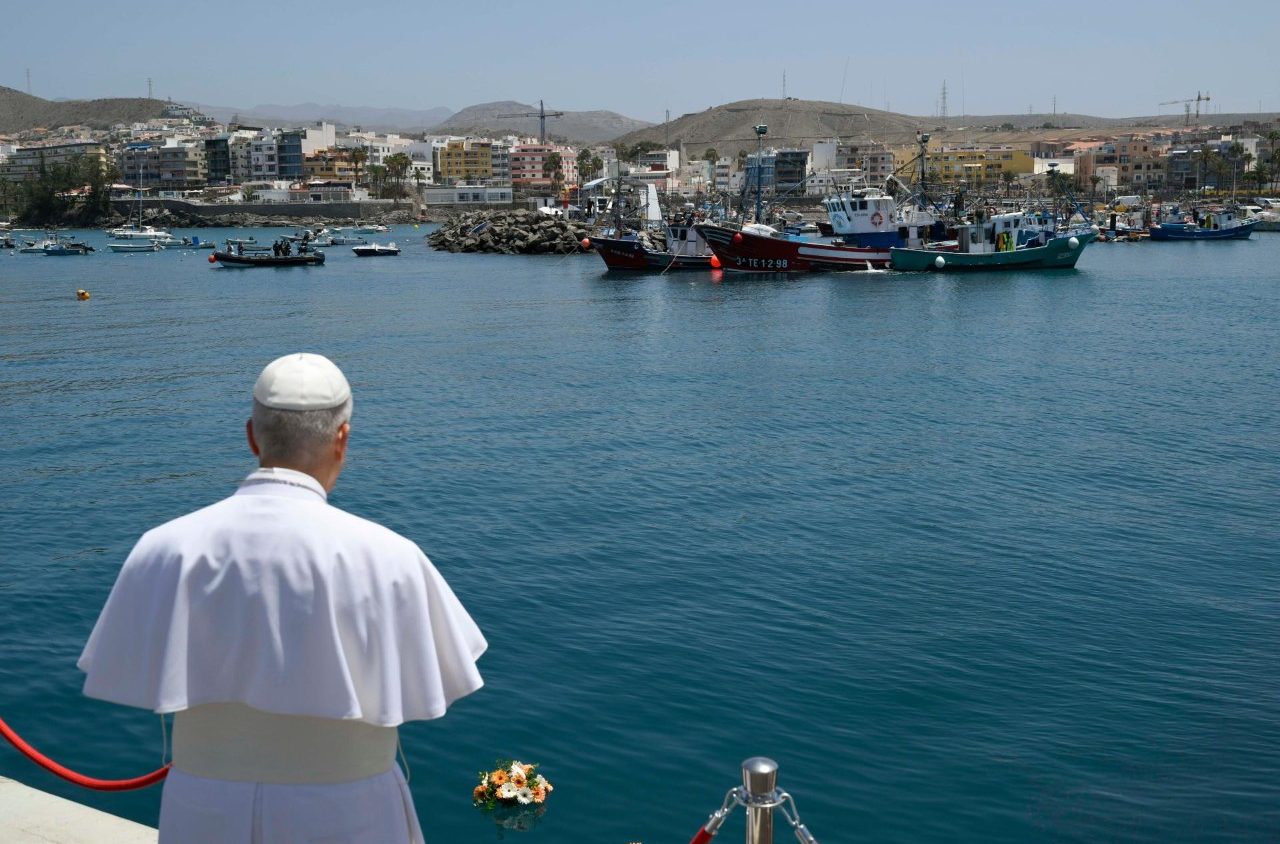 Pope Leo in Gran Canaria: ‘Human dignity has no passport’