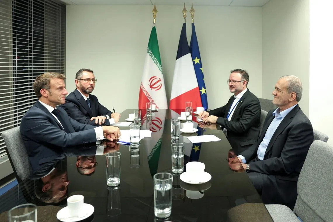 Macron says he discussed Hormuz situation with Iran's president