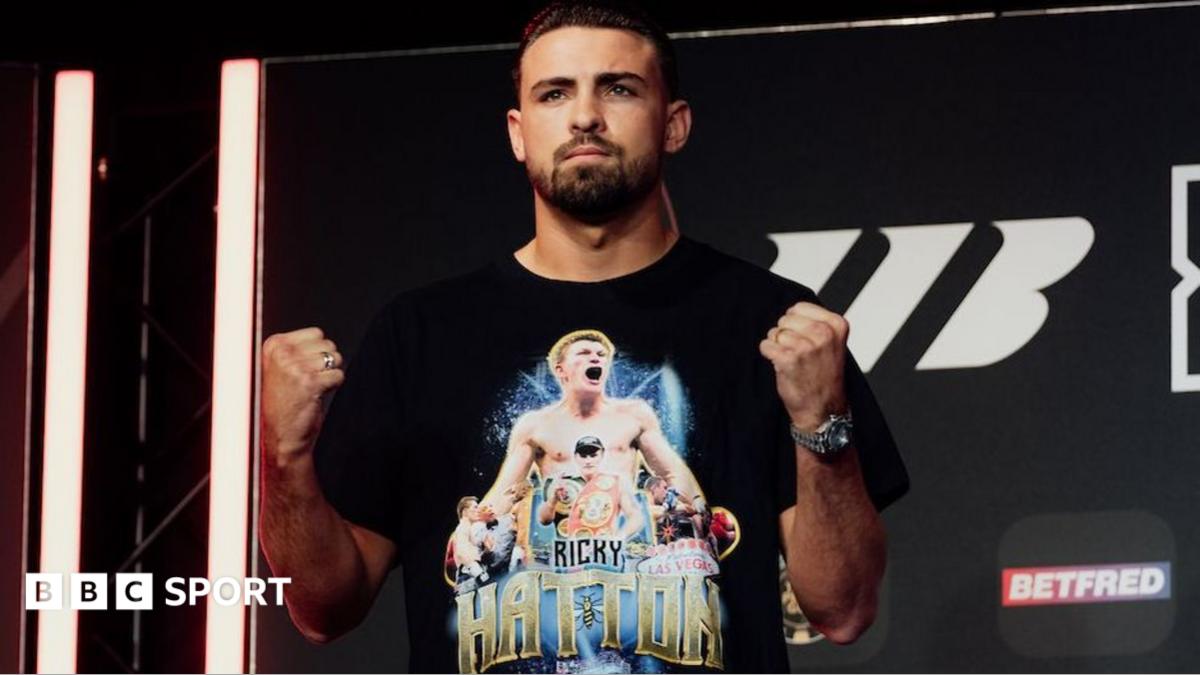 Hedges pays tribute to late trainer Hatton at weigh-in