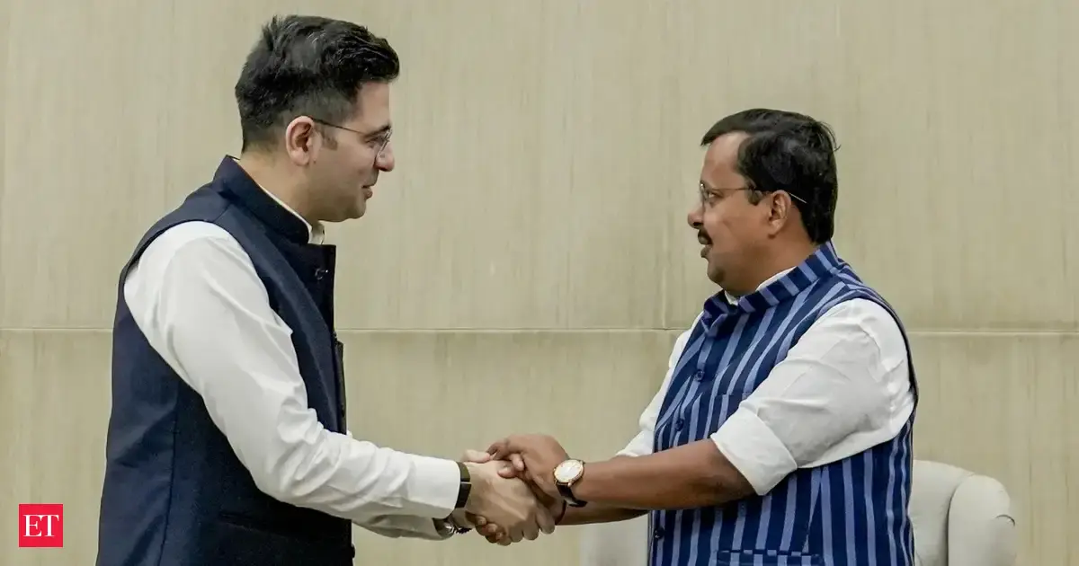 Raghav Chadha, 2 other AAP MPs formally join BJP after exiting Kejriwal's bloc