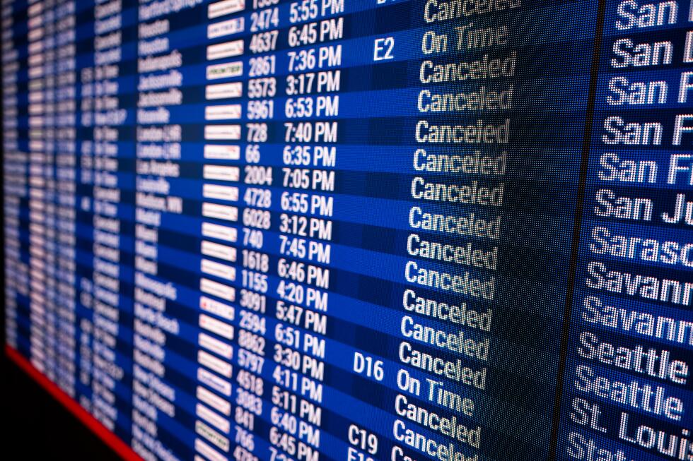 US weather, Mexico security concerns and halt of Global Entry take a toll on air travel