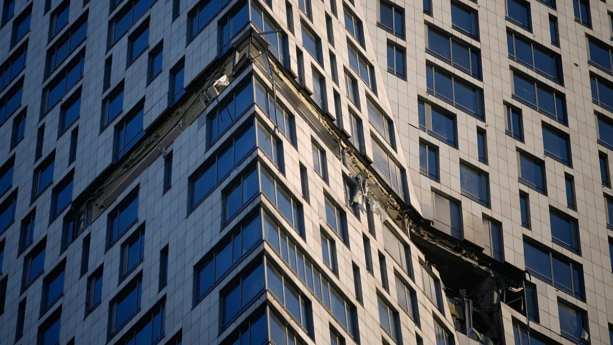 Drone strikes Moscow building just days before Russia's Victory Day parade