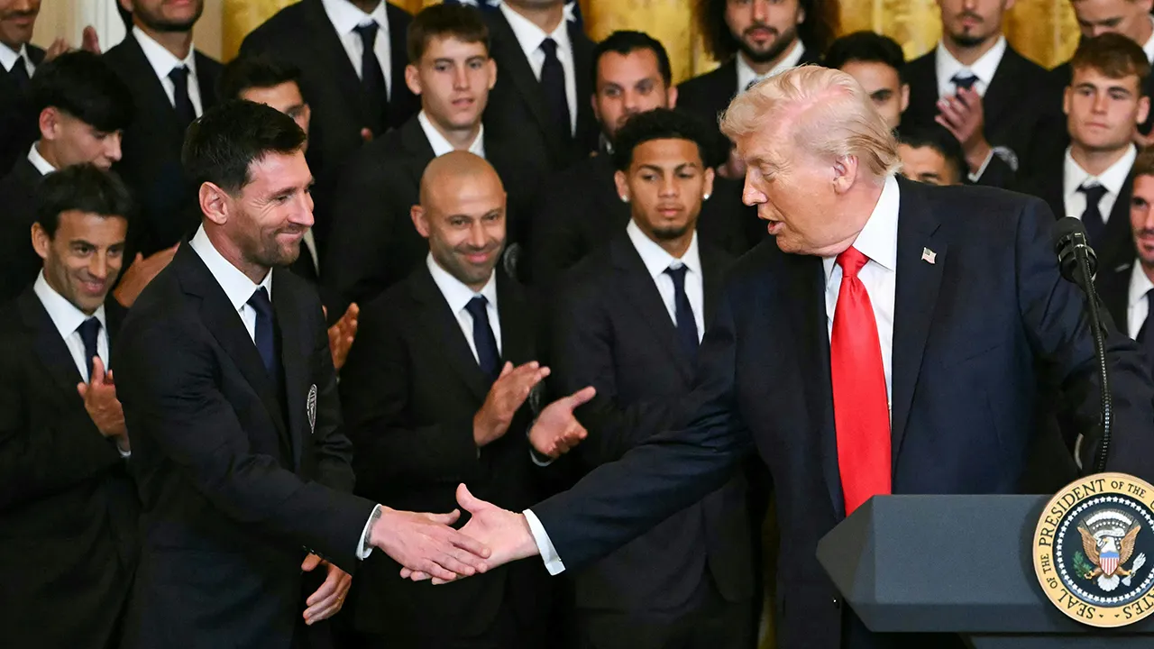 Trump tells Lionel Messi, 'You came, you won' during Inter Miami White House celebration