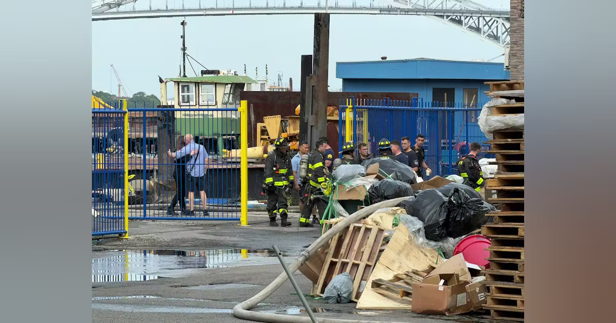 15 FDNY Firefighter, EMTs Injured in Explosion at Staten Island Dry Dock