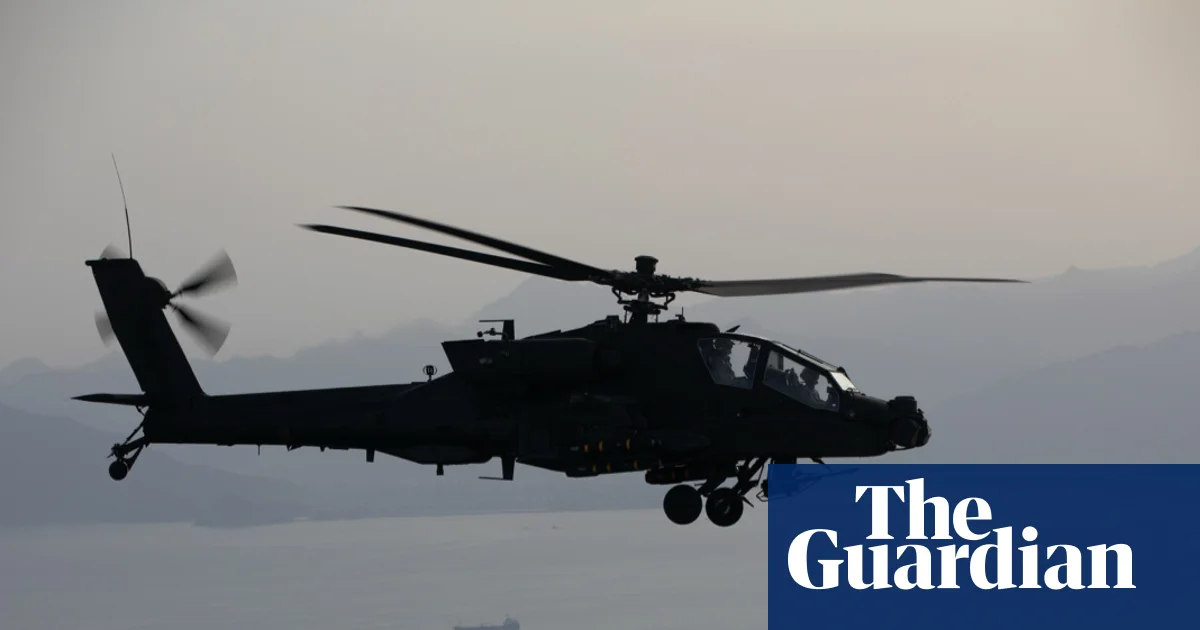 Trump blames Iran for downing of army helicopter, and says US must respond