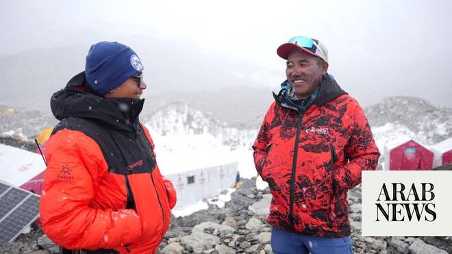 Nepali Sherpa scales Mount Everest for a record 32nd time
