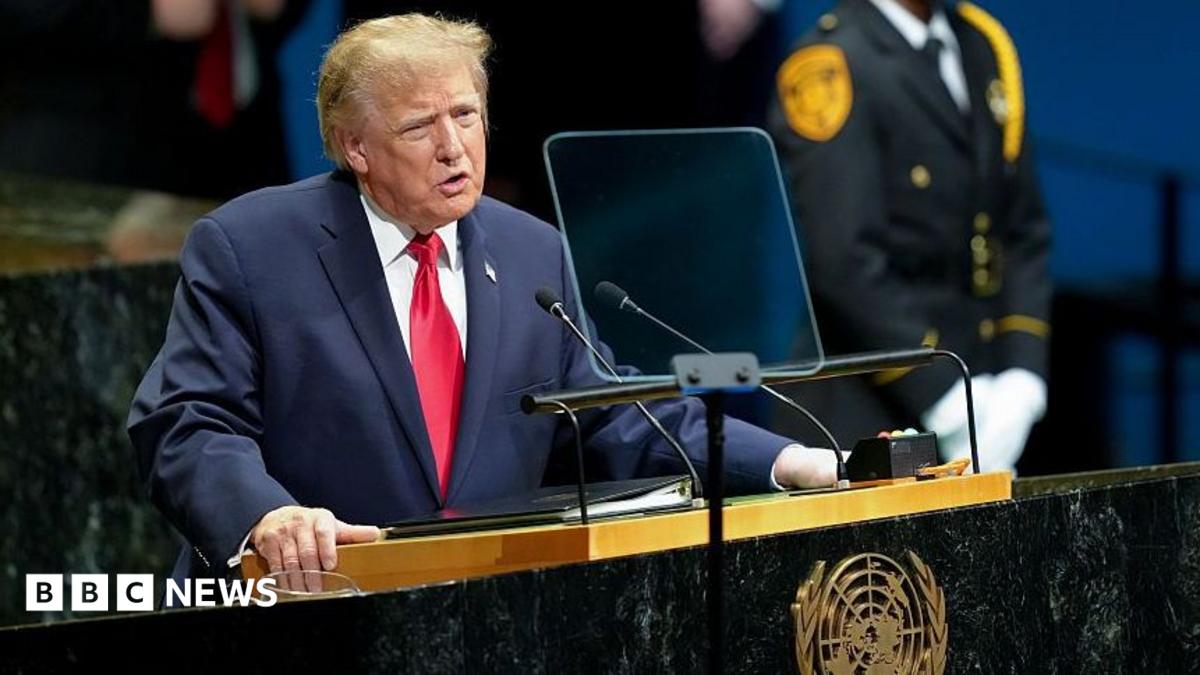 Trump tells UN he has 'big decision' on whether to 'annihilate' Iran or make peace deal