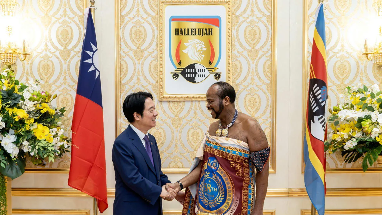 China calls Taiwan's president a 'rat' as he meets Eswatini king in surprise visit