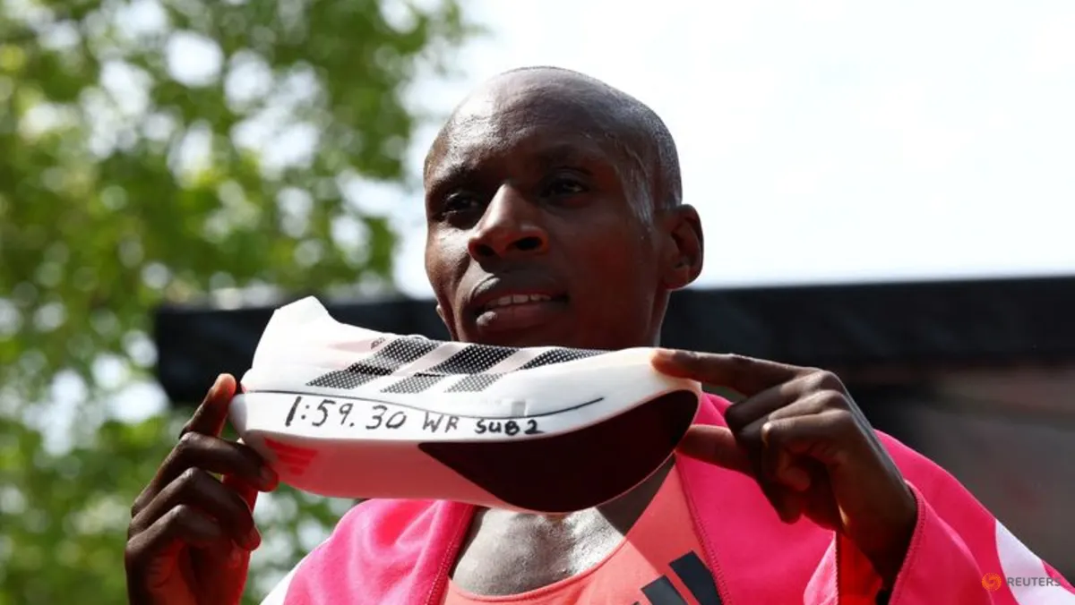 Sawe's marathon record boosts Adidas in 'supershoe' race with Nike