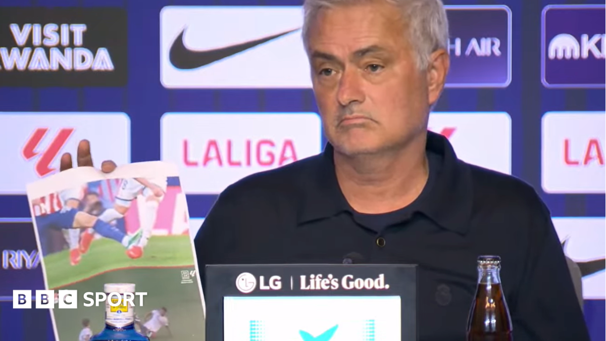 Atletico hit back at Mourinho over referee complaints