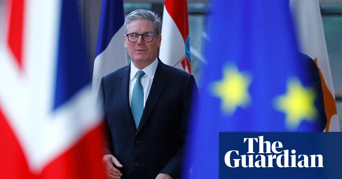 UK needs ‘ambitious’ new EU ties amid Iran war, Starmer says