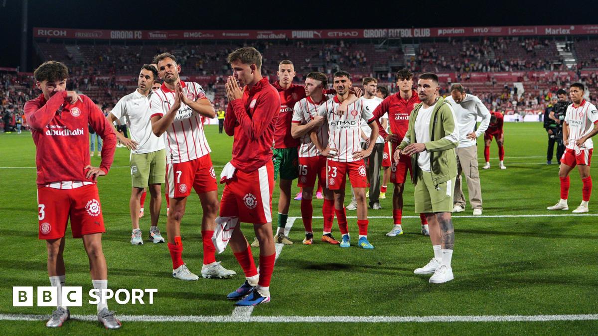 Girona relegated a year after Champions League campaign