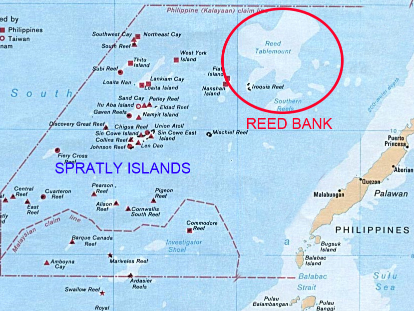 Philippines says China vessel conducting ‘illegal’ research near gas-rich Reed bank