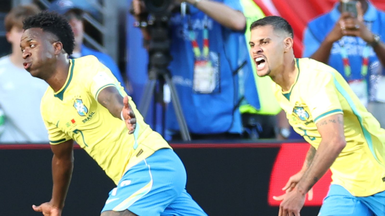 World Cup 2026: Brazil 1-1 Morocco - Vinicius Junior scores beauty but Carlo Ancelotti's side held in New York