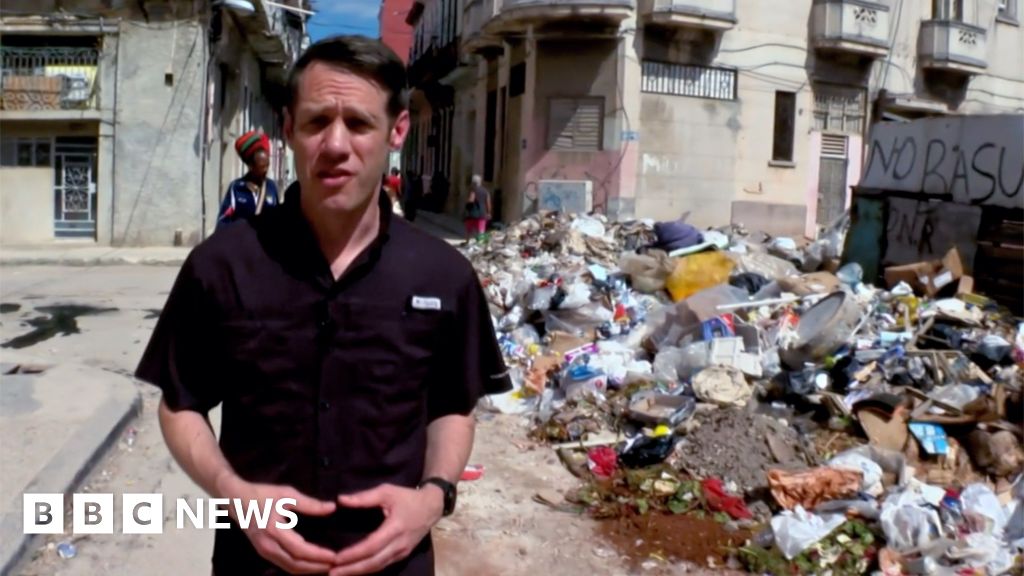 Rubbish piles and cooking with firewood - fuel shortages push Cubans to breaking point