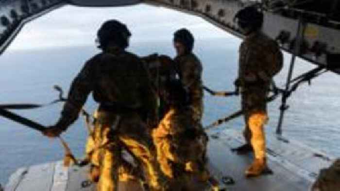 Army parachutes onto remote island to help Briton with suspected hantavirus