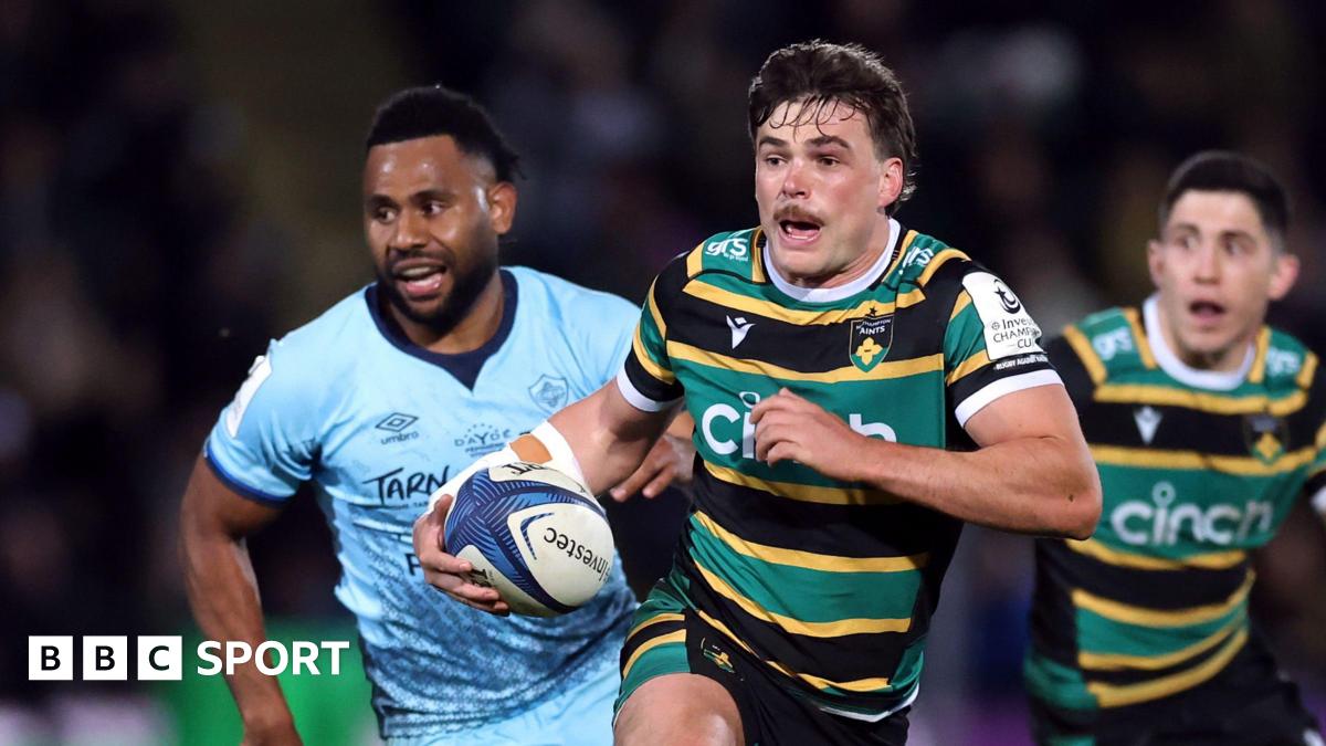 Seven-try Northampton pass stern Castres test to reach last eight