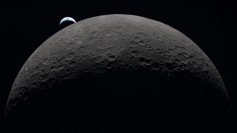Artemis II crew shares first images from the far side of the moon, including new 'Earthset' and total eclipse in space