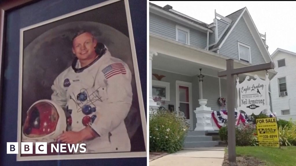 Watch: Inside Neil Armstrong’s childhood home as it goes on sale