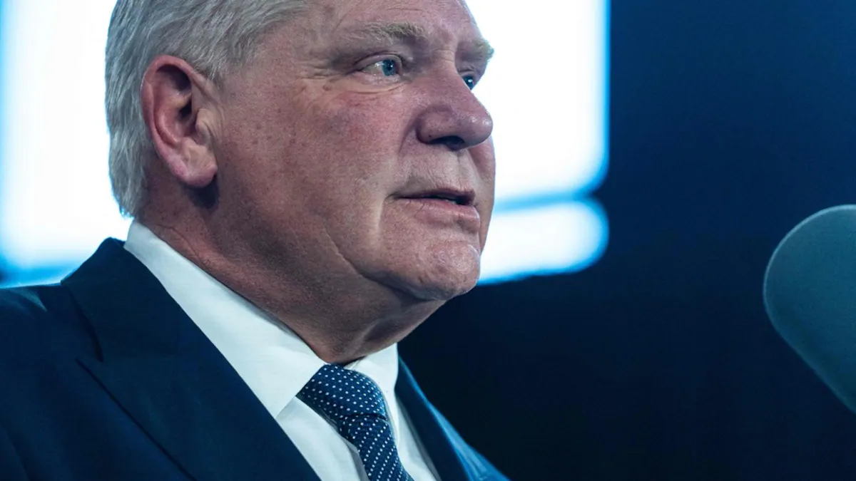 Doug Ford fait volte-face à peine deux jours après l’achat d’un jet privé à près de 30 M$